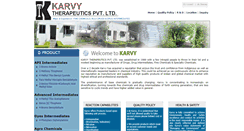 Desktop Screenshot of karvyind.com